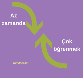 az zamanda çok öğrenmek