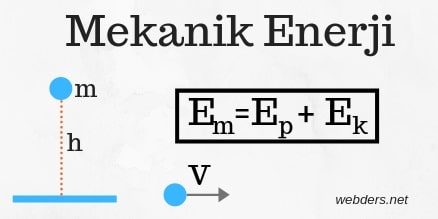 mekanik enerji formülü